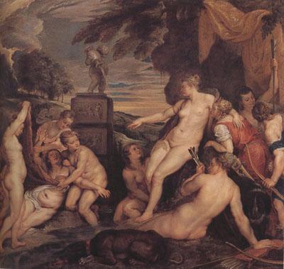 Peter Paul Rubens Diana and Callisto (mk01) oil painting picture